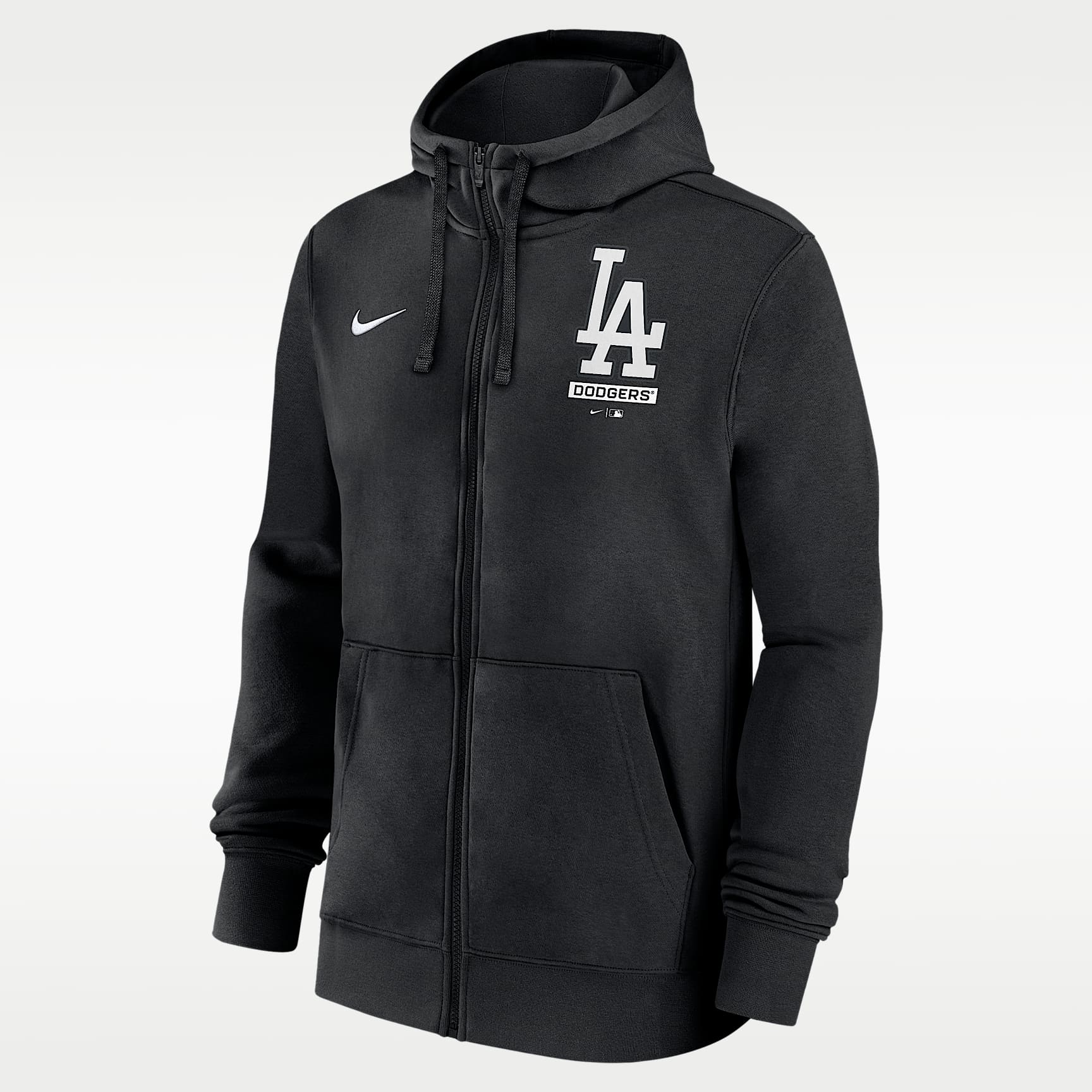Los Angeles Dodgers Lockup Men's Nike MLB Full-Zip Hoodie. Nike.com